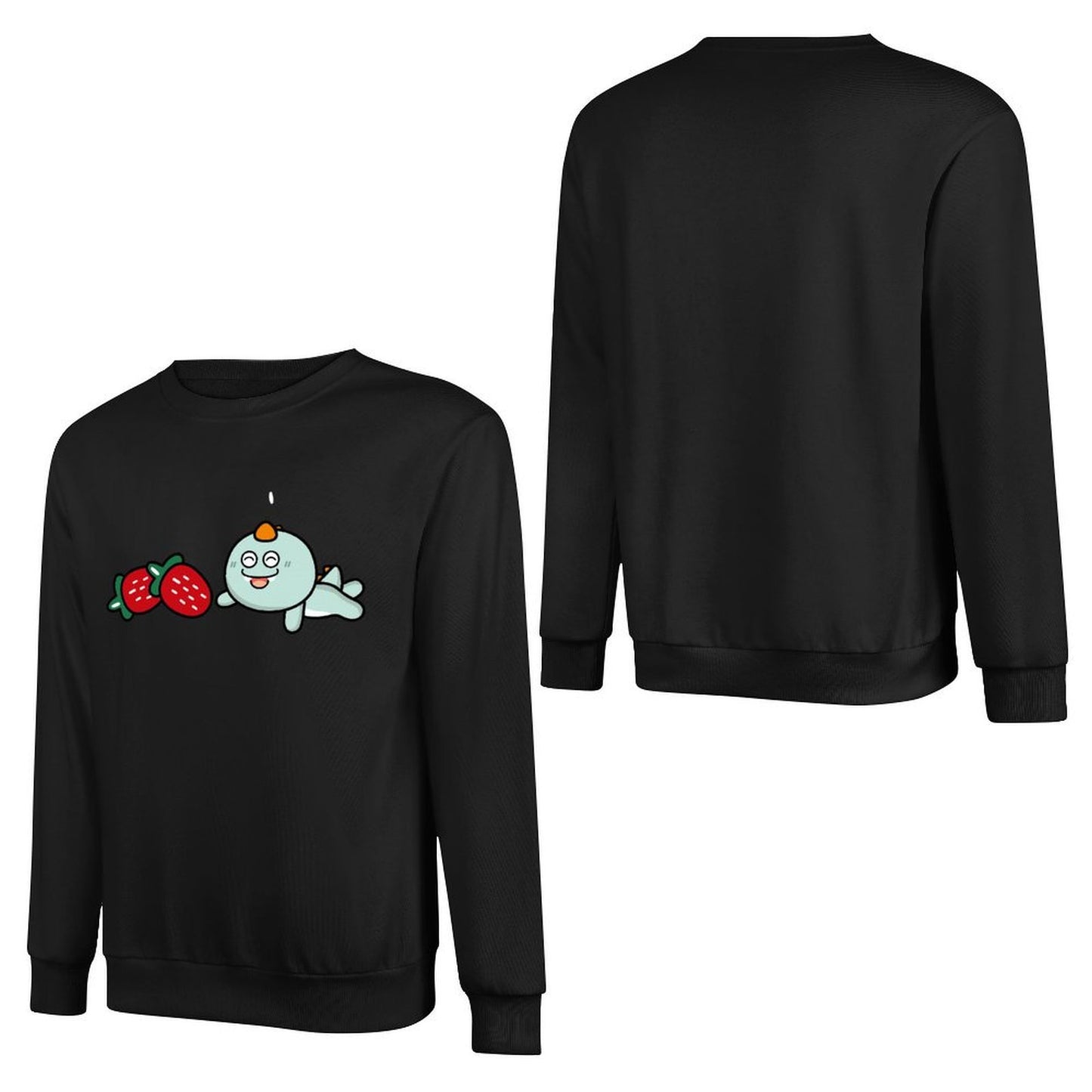 Front Patterned Long Sleeve TopDaily EverydayWear