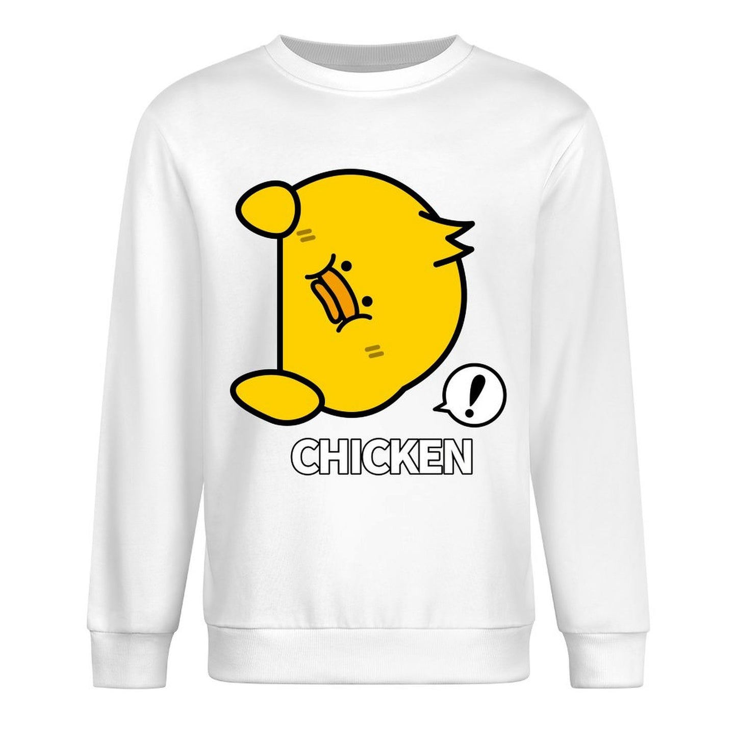 Front Patterned Long Sleeve TopCoreLine Simple