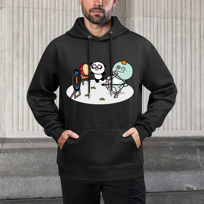 Print-Ready Oversized Front Graphic Hoodies