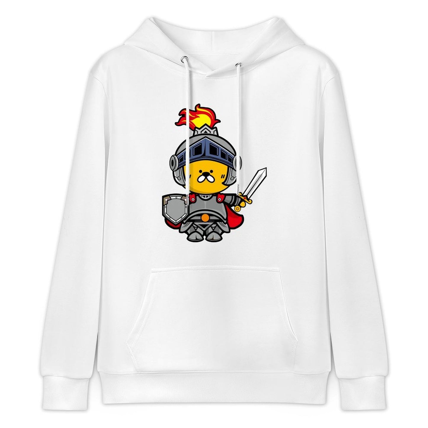 Pocket Tee Sharp Front Graphic Hoodies