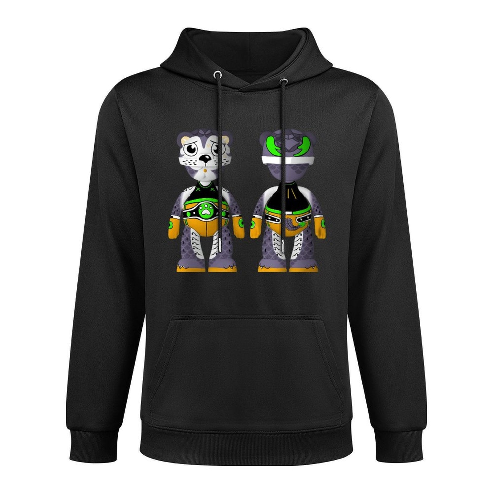 Hoodie Front PatternEasyWear 100% Cotton