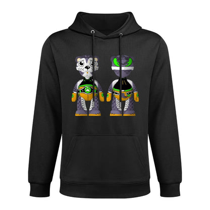 IPIB 250g Hooded Pocket Sweatshirt Front GraphicMen's Hooded  Sweatshirt6000145-1