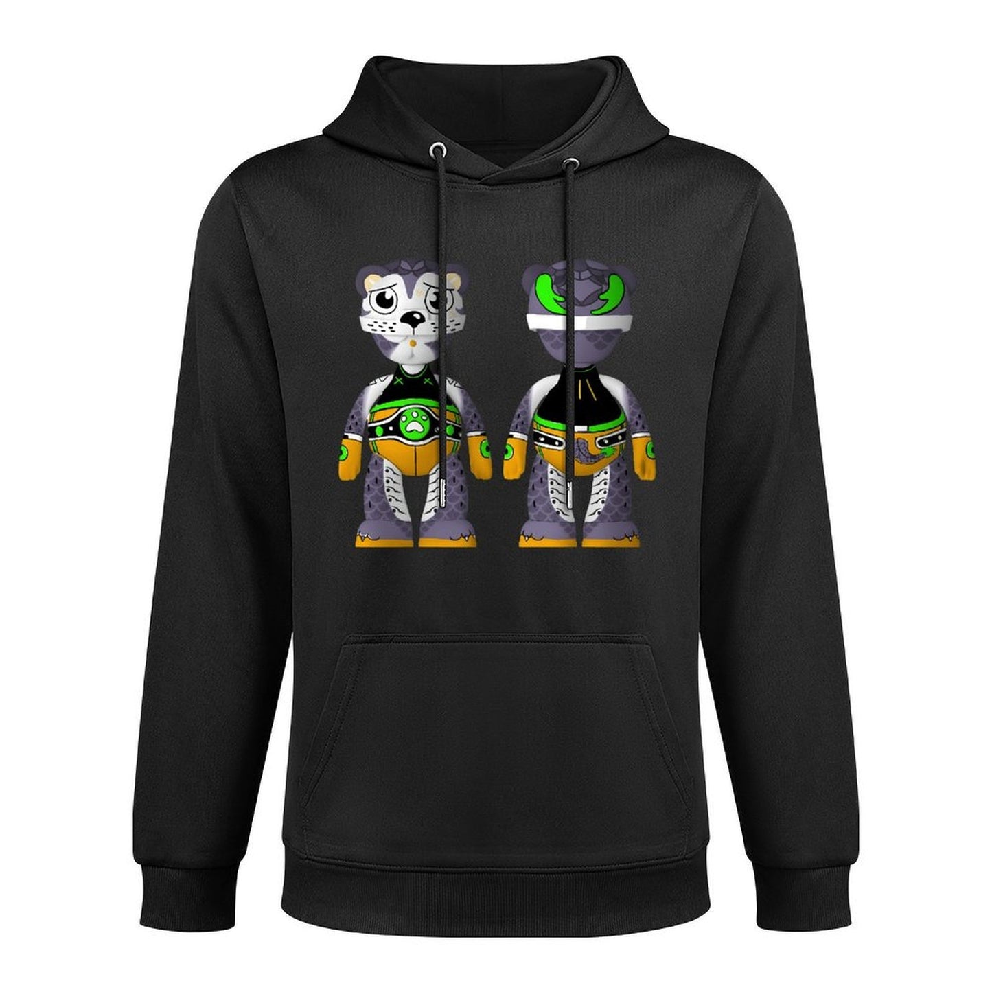Hoodie Front PatternEasyWear 100% Cotton