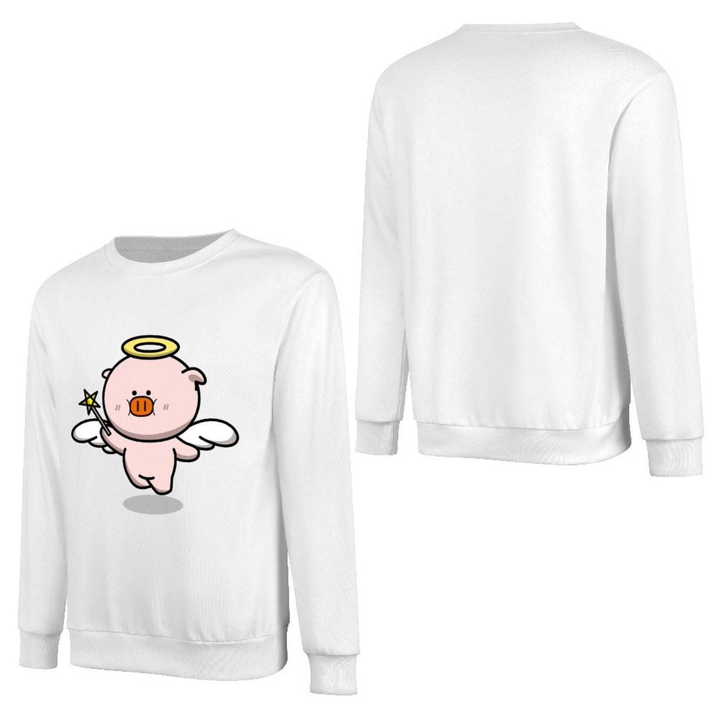 Front Patterned Long Sleeve TopAllSeason Neat