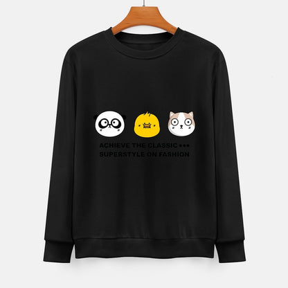 IPBR 250g Crew Neck Long Sleeve Sweatshirt Front GraphicCrew Neck Long Sleeve Sweatshirt4000670