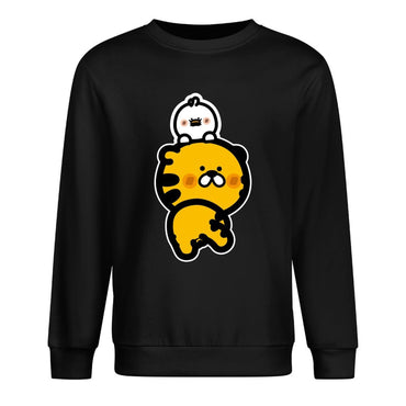 Front Patterned Long Sleeve TopSimpleFit Sleek