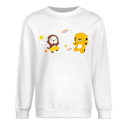 Front Patterned Long Sleeve TopOriginal Recycled