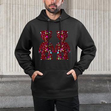 IPIB 250g Hooded Pocket Sweatshirt Front GraphicMen's Hooded  Sweatshirt6000092-2