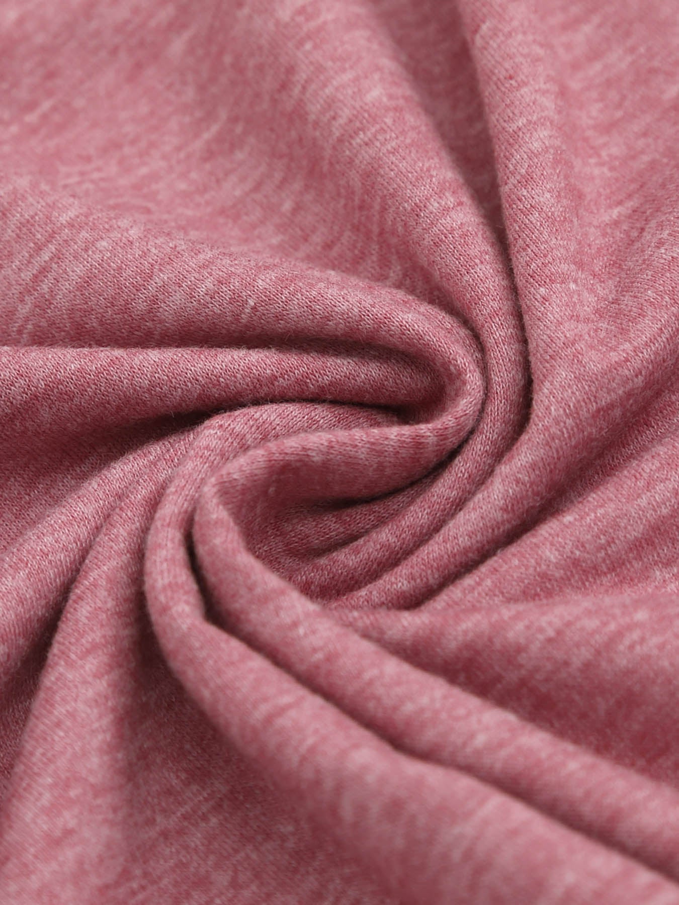 Design your own pink crew neck long-sleeved T-shirt