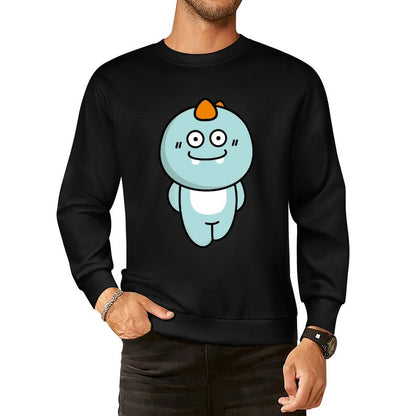 Front Patterned Long Sleeve TopEasy-Care AllSeason