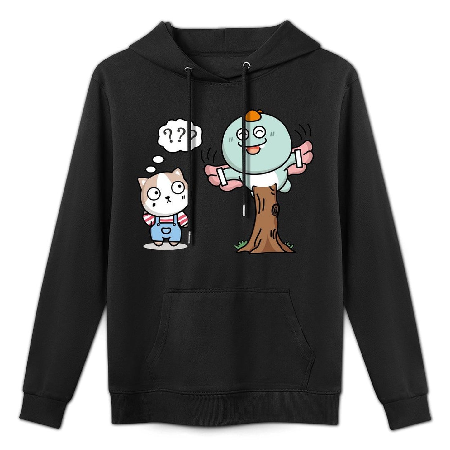 Front Graphic HoodiesEssential Relaxed Fit