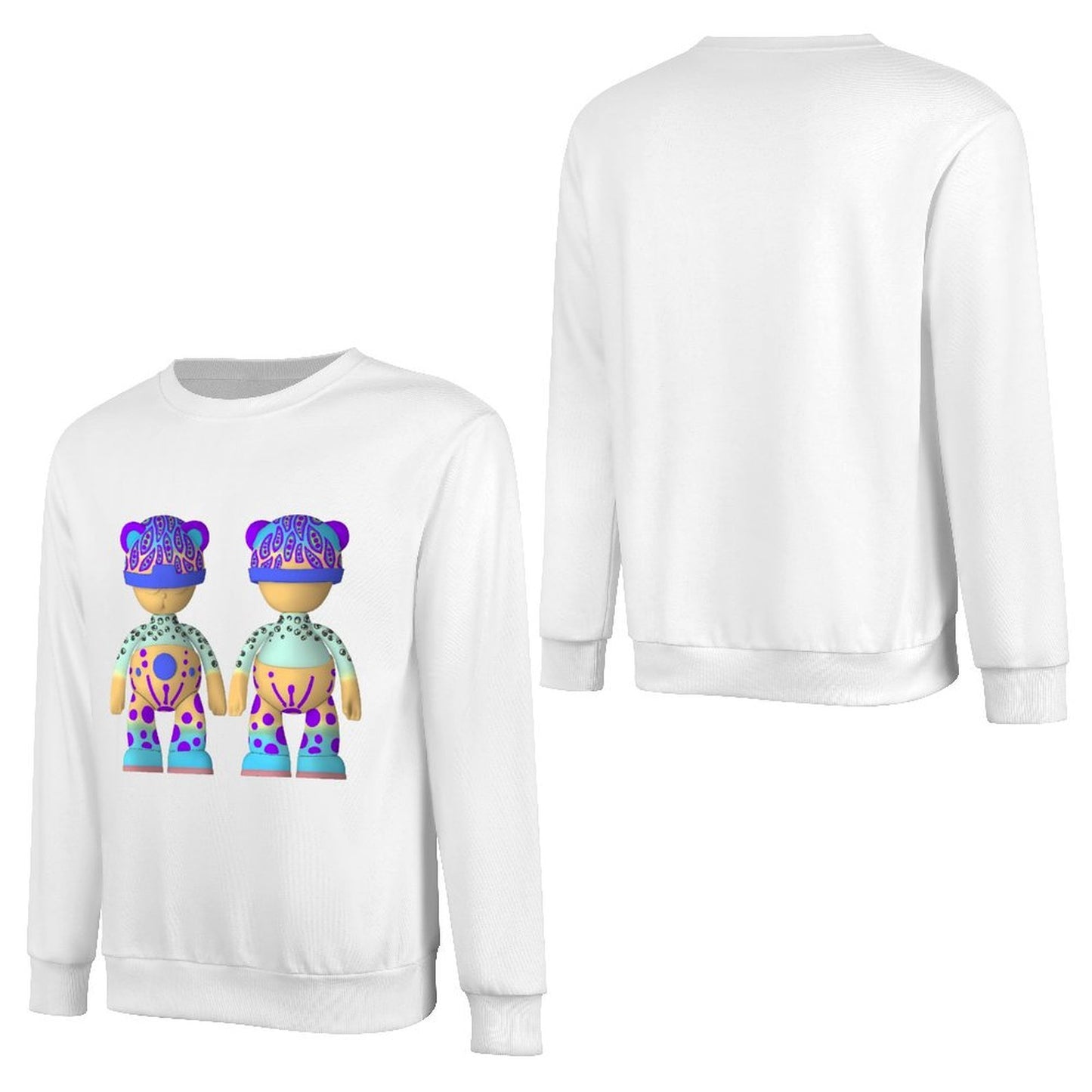 Long Sleeve With Front PatternPrinting Classic Fit