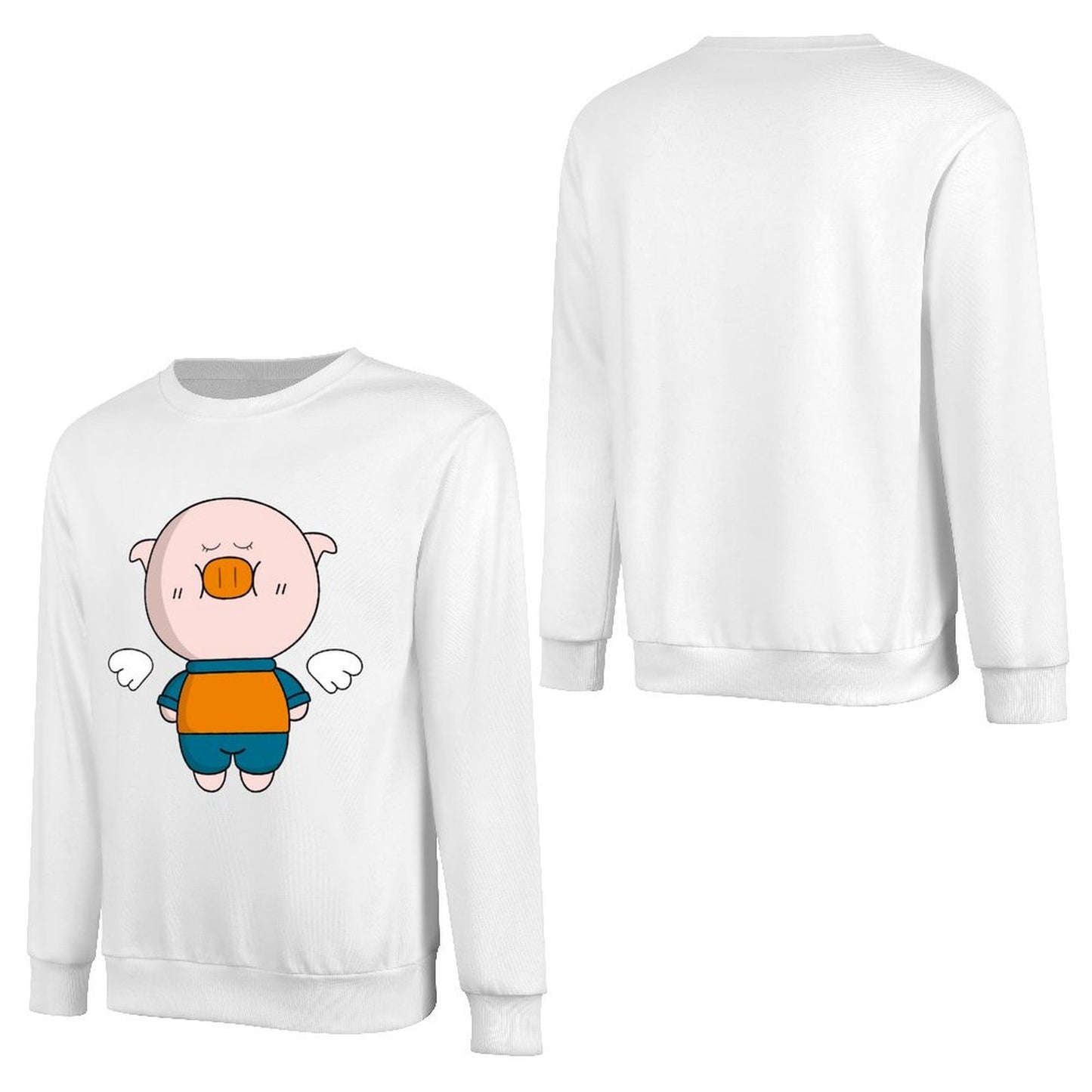 Front Patterned Long Sleeve TopLightweight Heritage