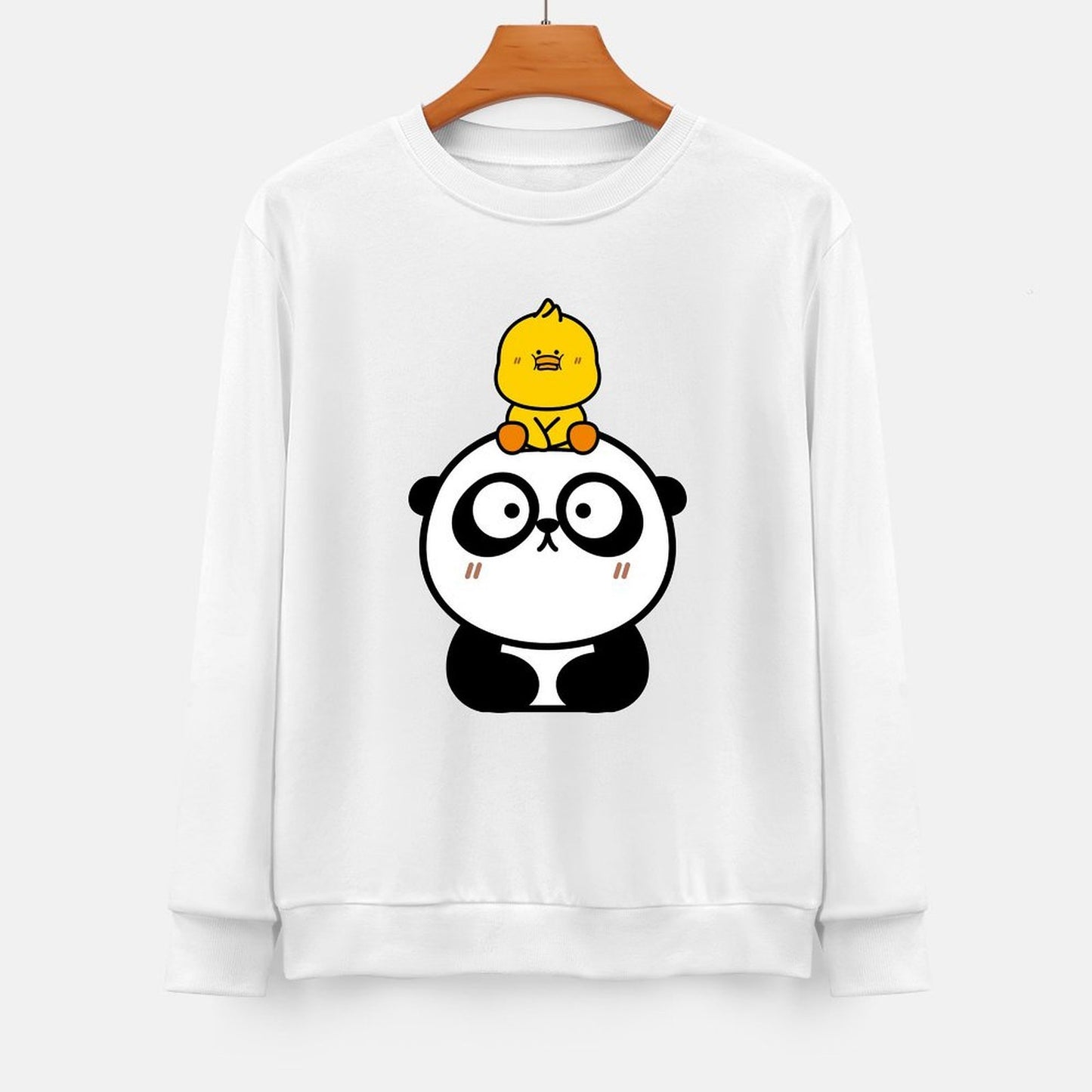 Front Patterned Long Sleeve TopIndoor Design-Your-Own