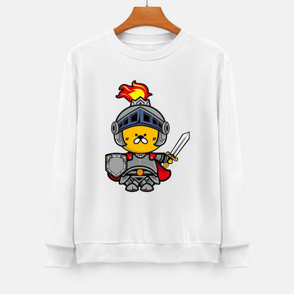 Front Patterned Long Sleeve TopStrong Colorfast