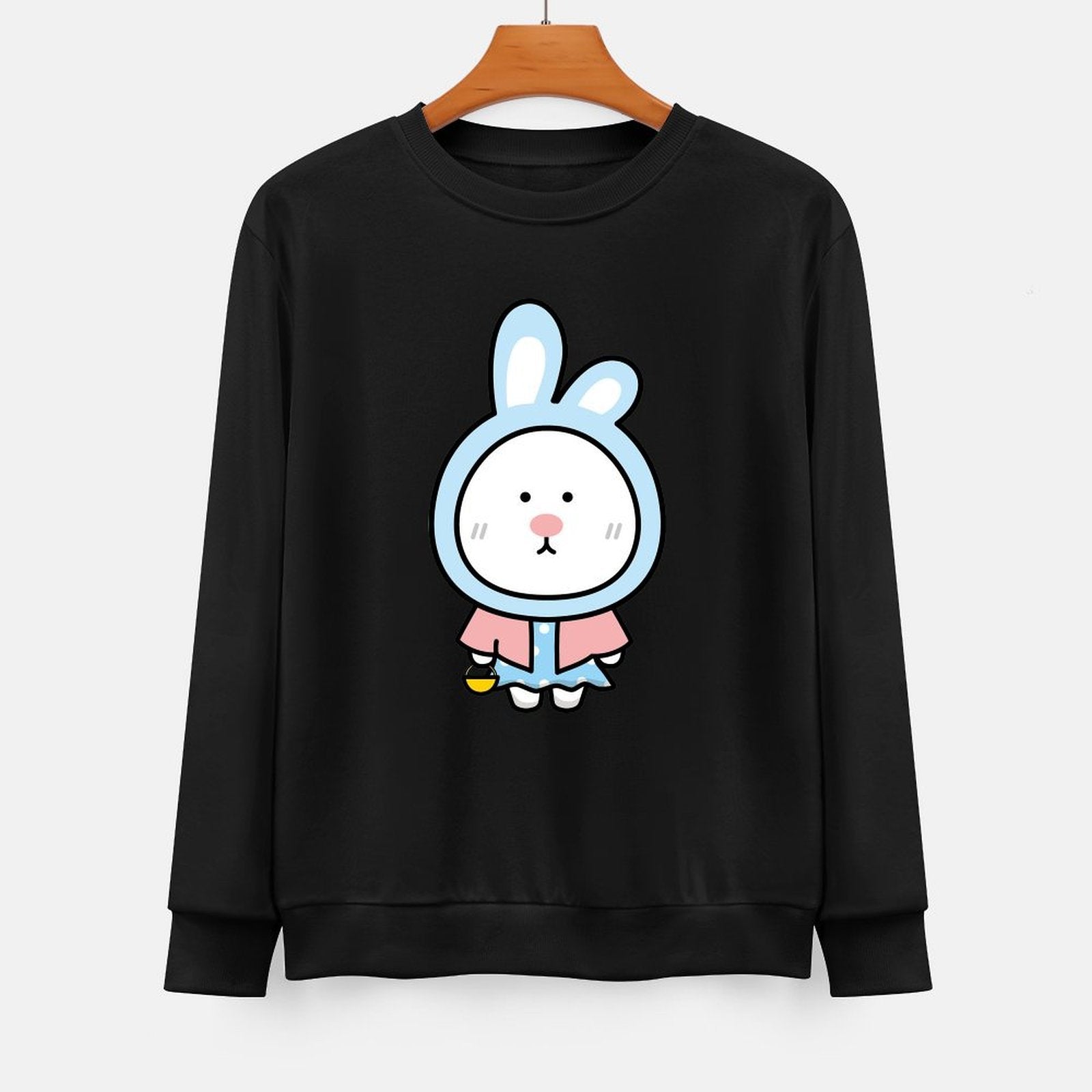  Front Patterned Long Sleeve TopDailyFit Vintage