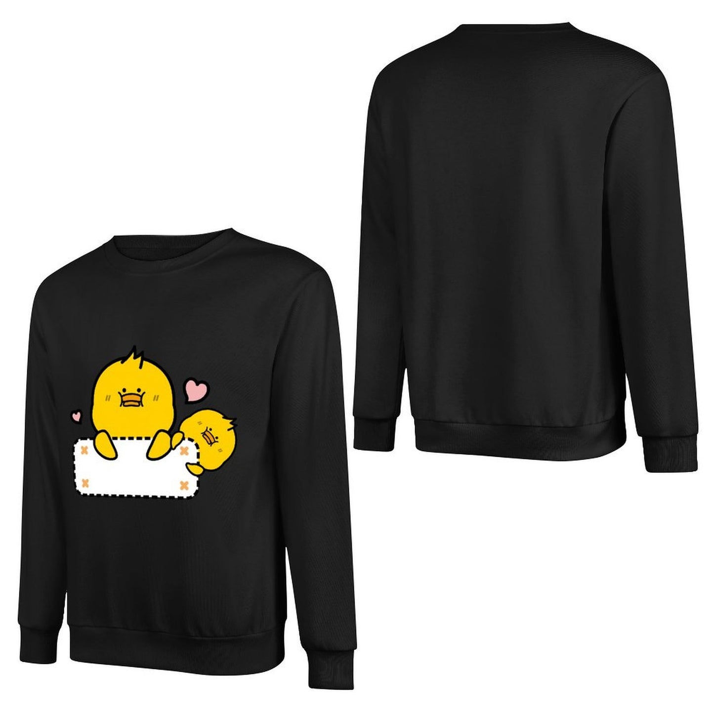 Front Patterned Long Sleeve TopDurable Made-to-Order