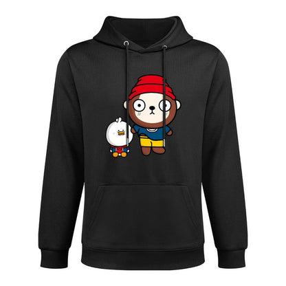 Modern Midweight Front Graphic Hoodies