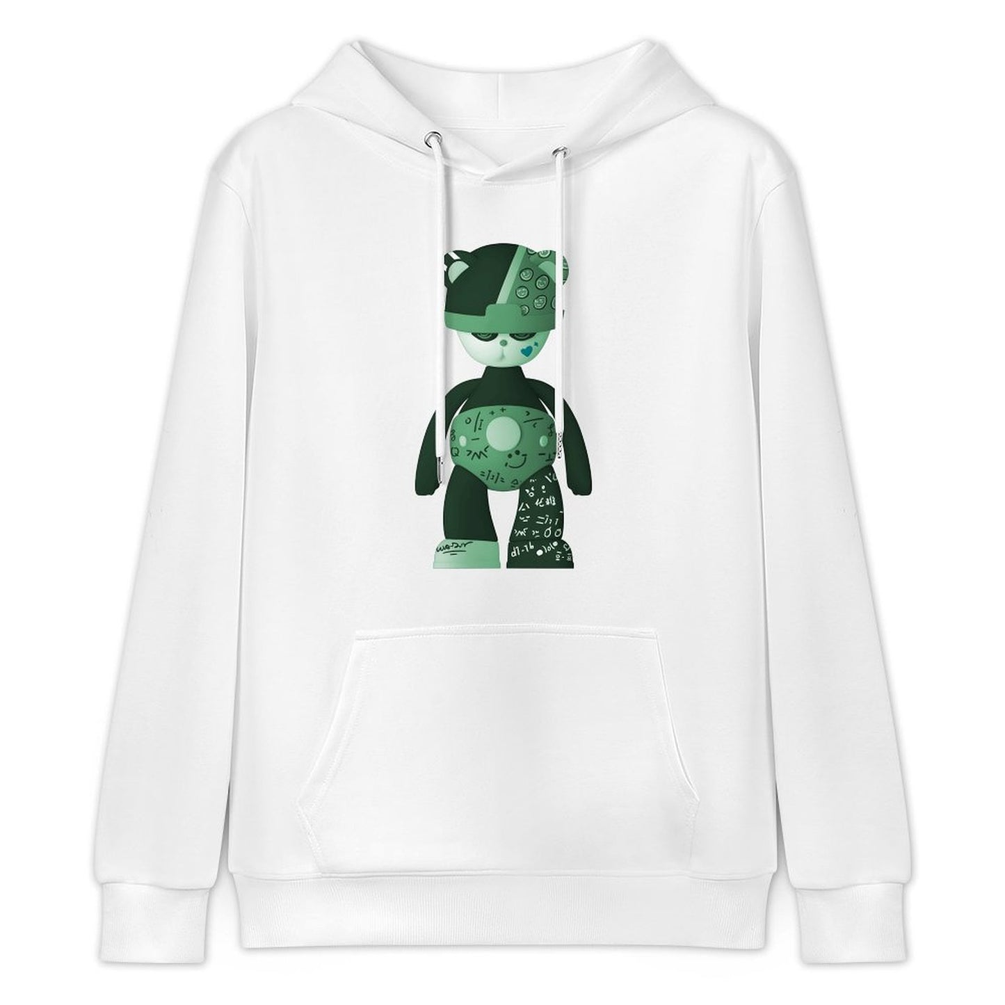 Hoodie Front PatternTrueStyle Moisture-Wicking