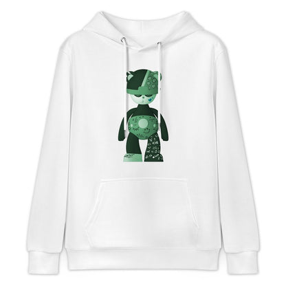 Hoodie Front PatternTrueStyle Moisture-Wicking