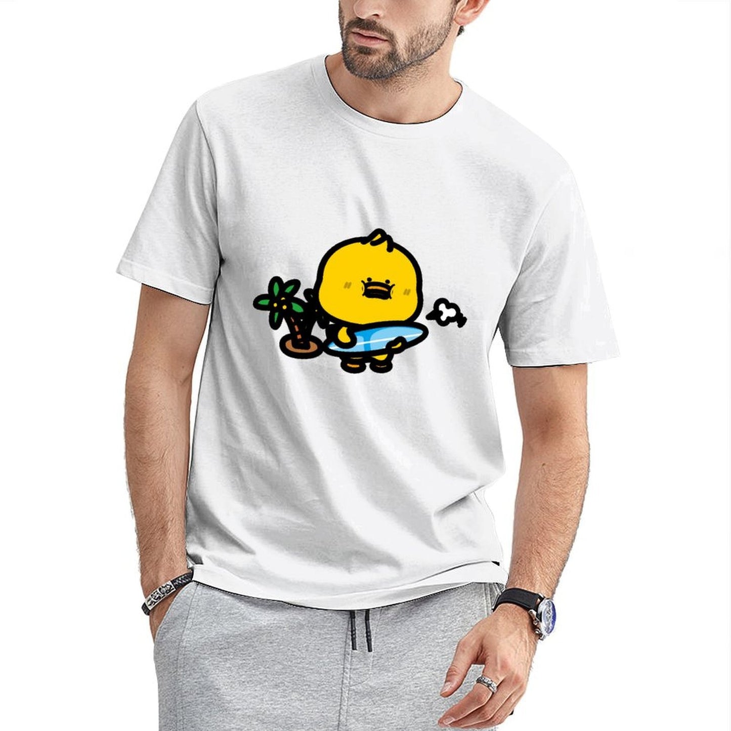 Outdoor Wrinkle-Free Front Graphic T-shirt