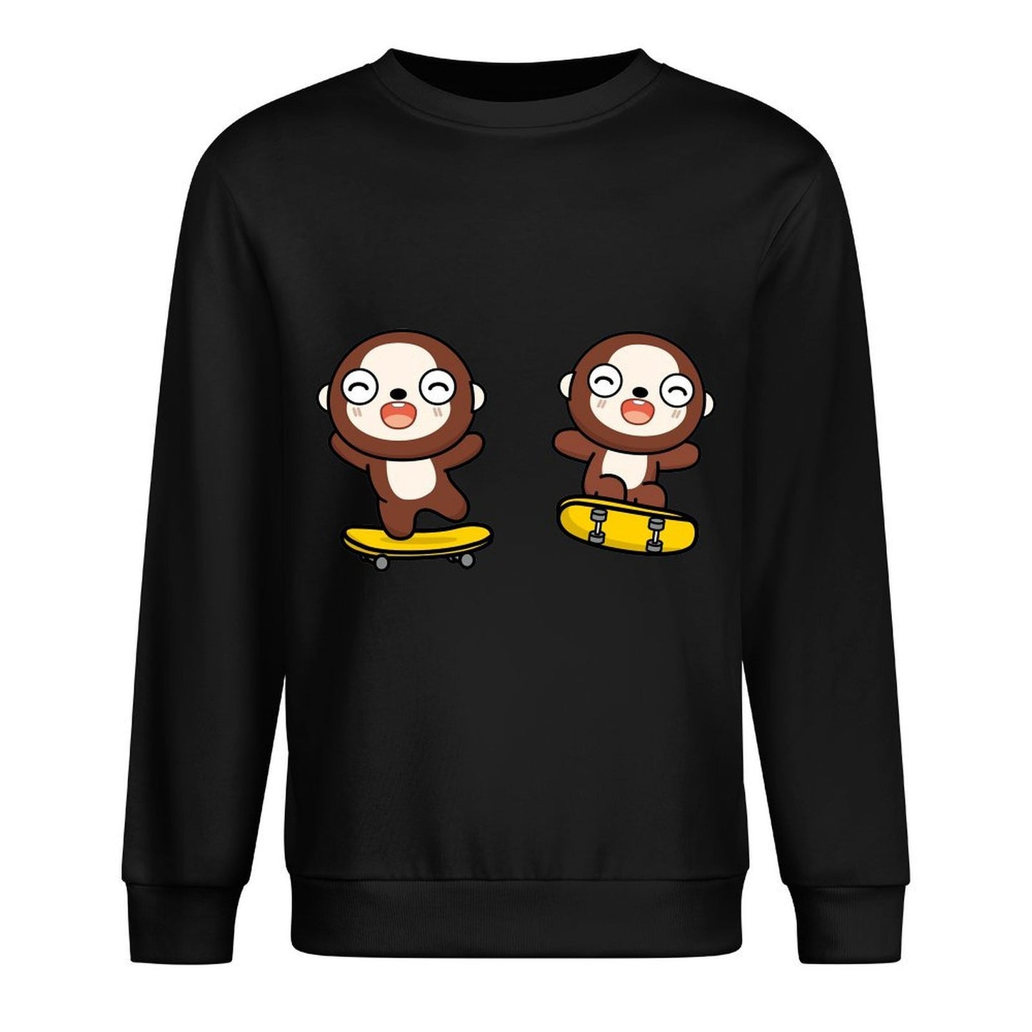 Front Patterned Long Sleeve TopTrueComfort AllSeason