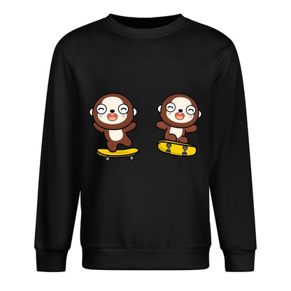 Front Patterned Long Sleeve TopTrueComfort AllSeason