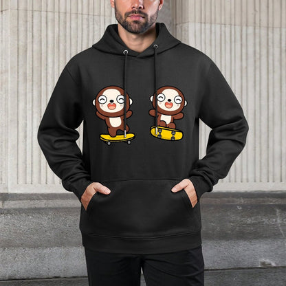 StreetLine Batch-Printed Front Graphic Hoodies