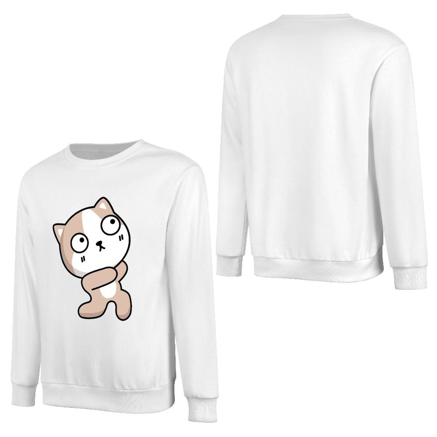 Front Patterned Long Sleeve TopColorfast Reliable