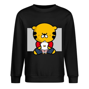 Front Patterned Long Sleeve TopSoft-Touch ModernFit