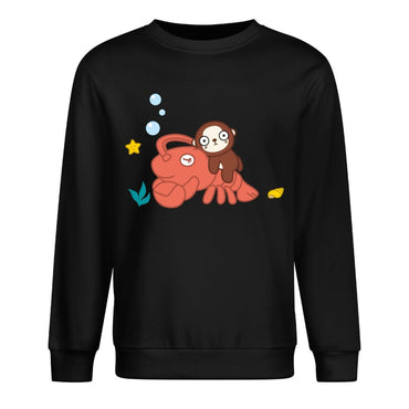 IPBR 250g Crew Neck Long Sleeve Sweatshirt Front GraphicCrew Neck Long Sleeve Sweatshirt4001516