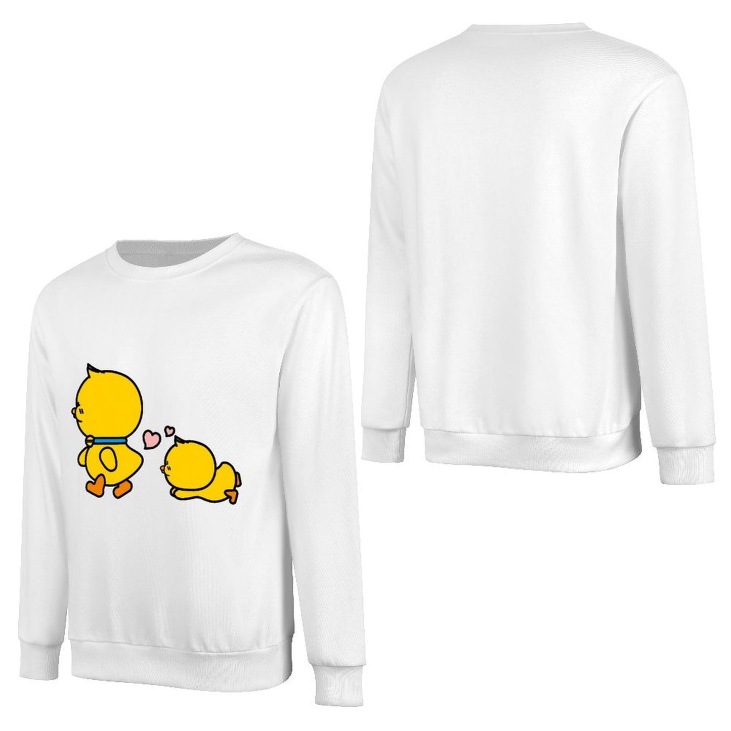 Front Patterned Long Sleeve TopComfortLine Heavyweight