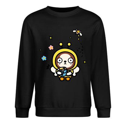 Front Patterned Long Sleeve TopTrueStyle Print-Ready