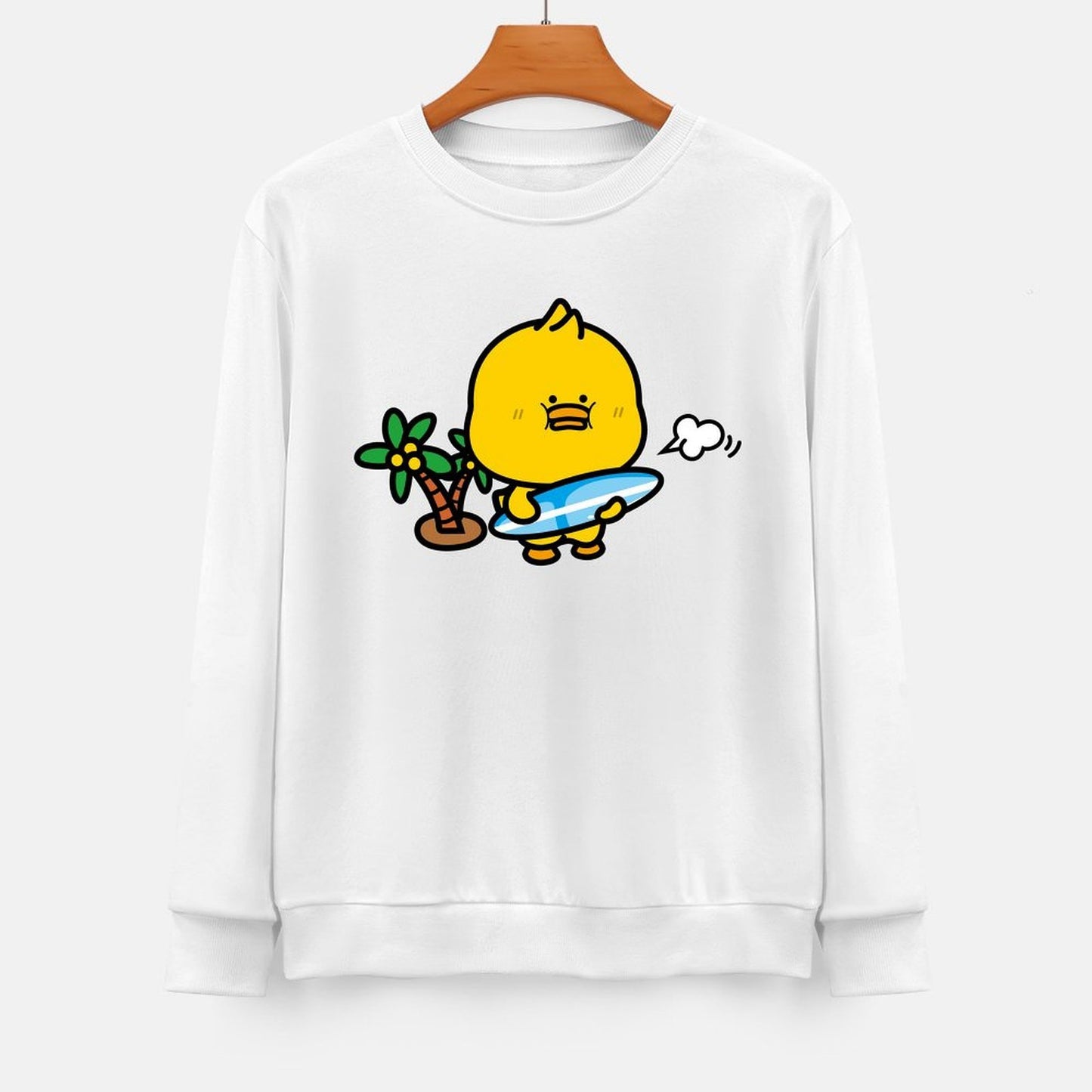 Front Patterned Long Sleeve TopEverydayWear EverydaySeries