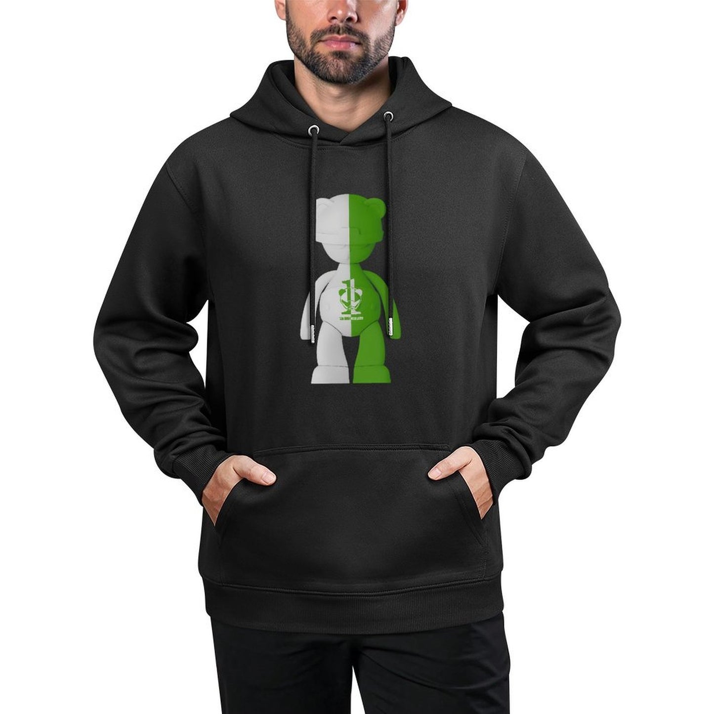 Hoodie Front PatternSoftFeel Colorfast