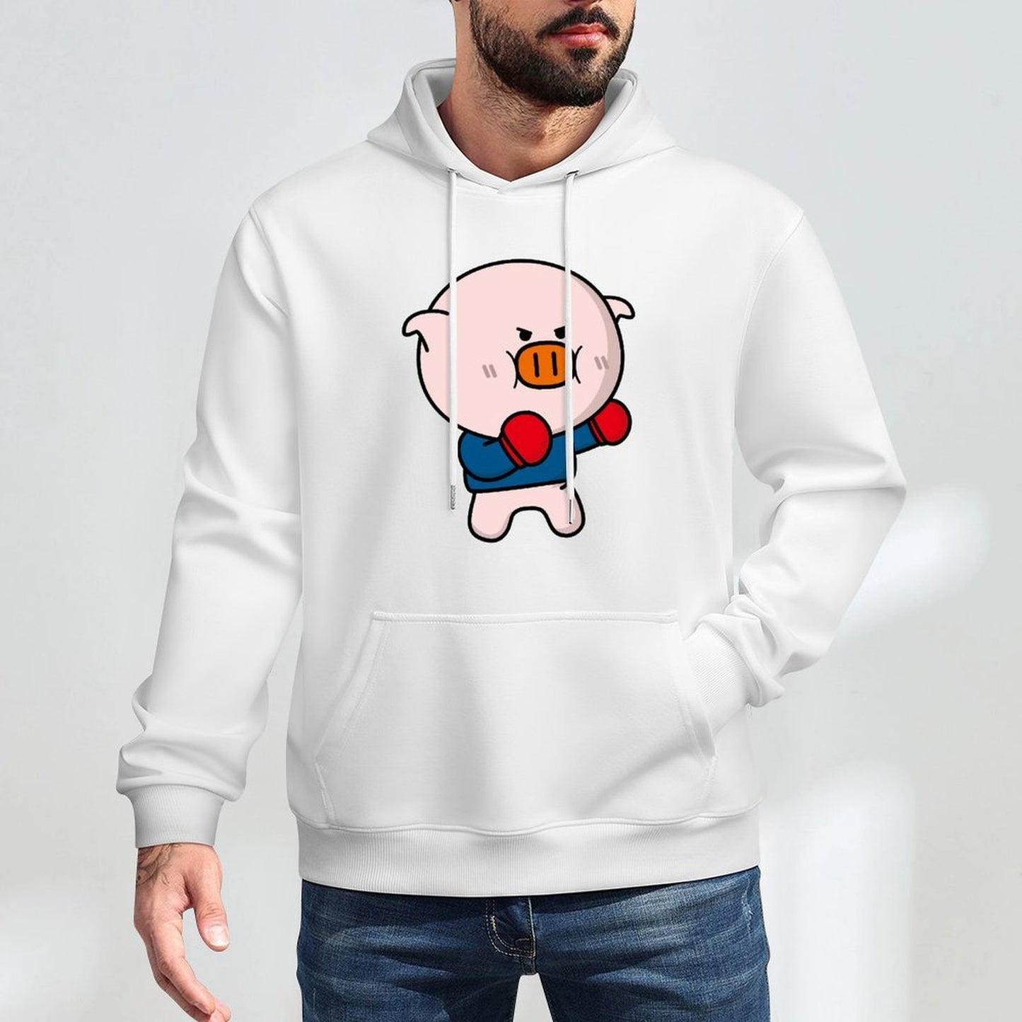 Wrinkle-Free Made-to-Order Front Graphic Hoodies