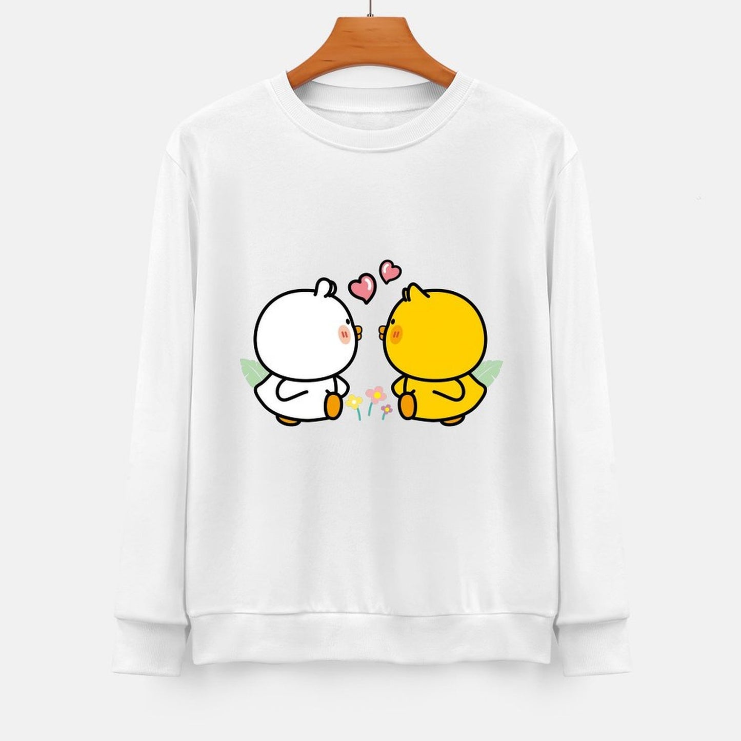 Front Patterned Long Sleeve TopLifestyleLine Urban