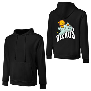 Inkmay Beerus Hoodie 250g crew neck  HoodiePremiumSeries LightweightHoodie