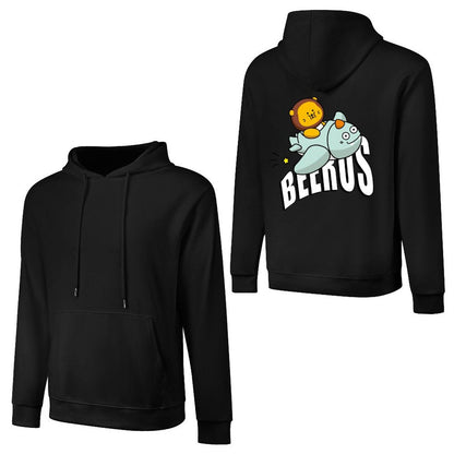 Inkmay Beerus Hoodie 250g crew neck  HoodiePremiumSeries LightweightHoodie