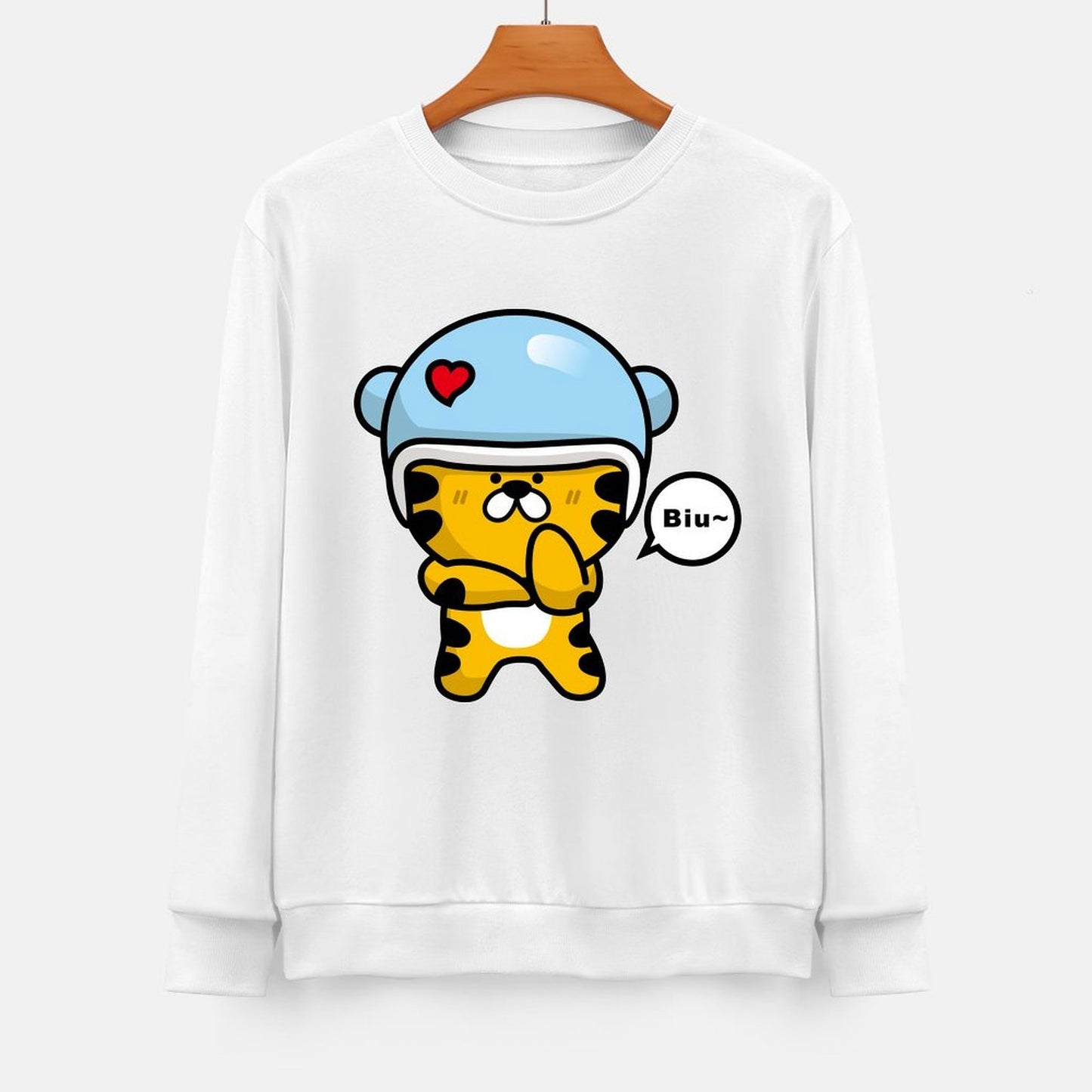 Front Patterned Long Sleeve TopActiveWear Wrinkle-Free