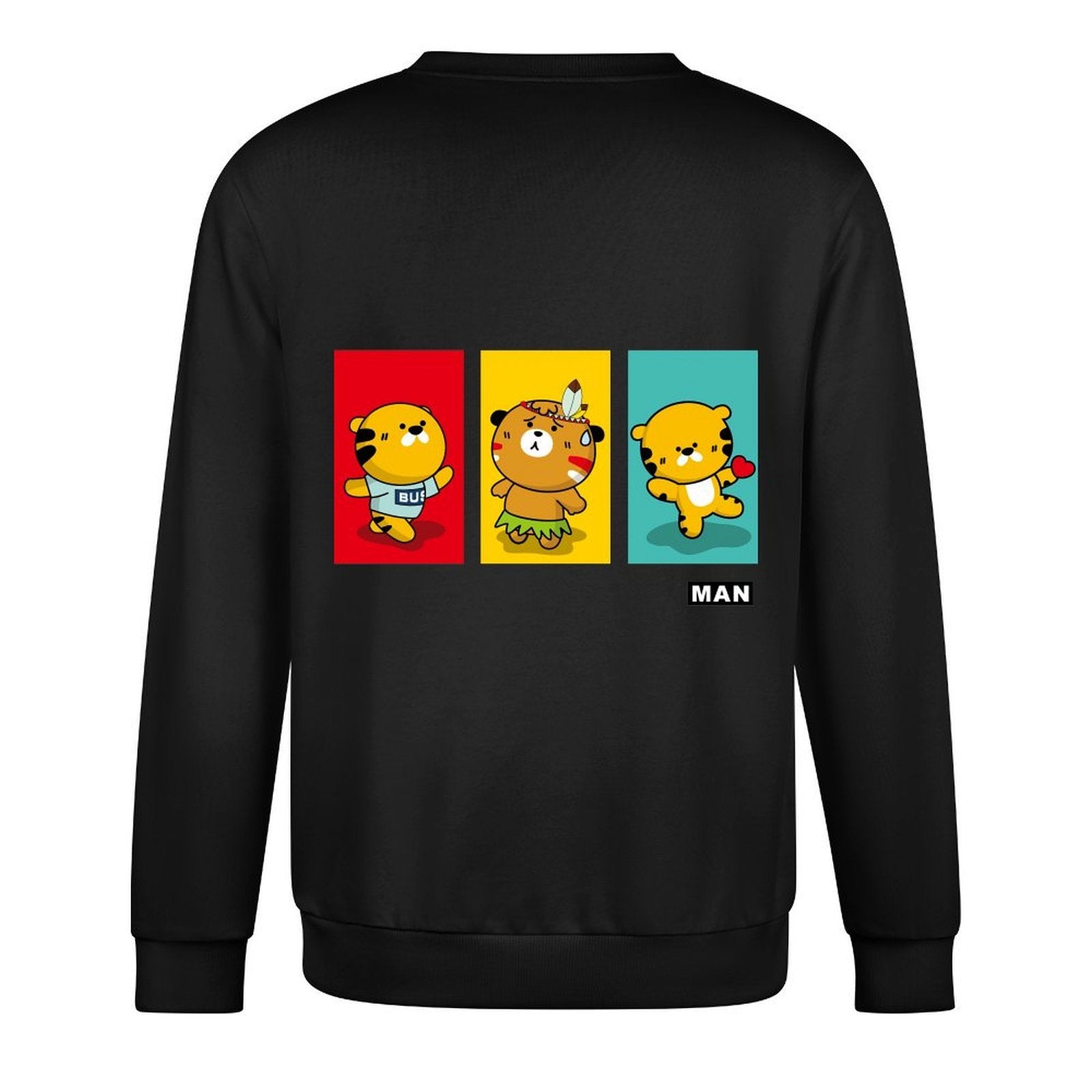 Long-sleeved crew neck sweatshirtClean EasyStyle Long Sleeve