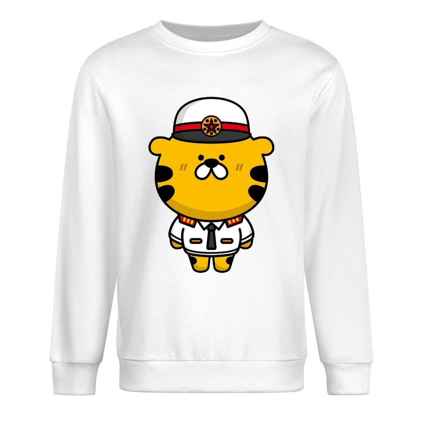 Front Patterned Long Sleeve TopCoreLine Timeless