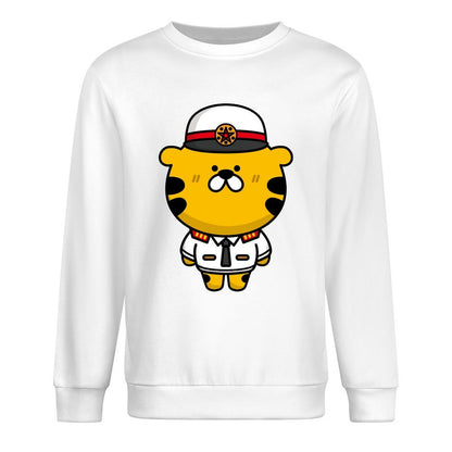 Front Patterned Long Sleeve TopCoreLine Timeless