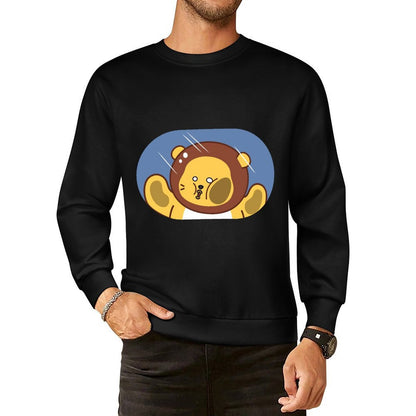 Front Patterned Long Sleeve TopSimple Long Lasting