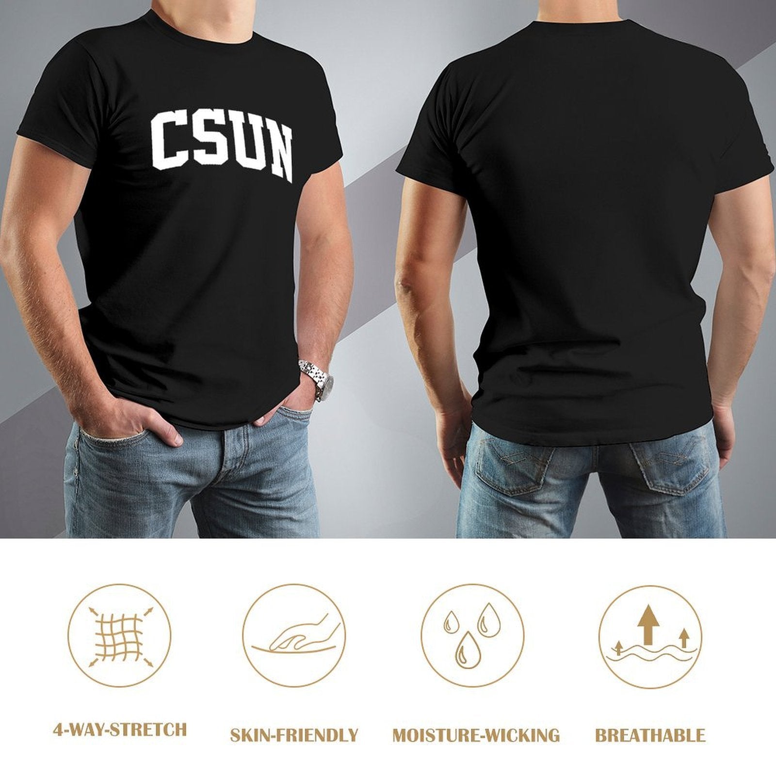 Inkmay Casual Cotton Unisex T-ShirtStreetLine EverydayTee T-Shirt