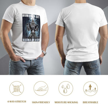 Inkmay Casual  Cotton T-shirt Werewolf Transformation Artwork Night Scene Fantasy Unisex T-shirtSoftWear Premium T-Shirt