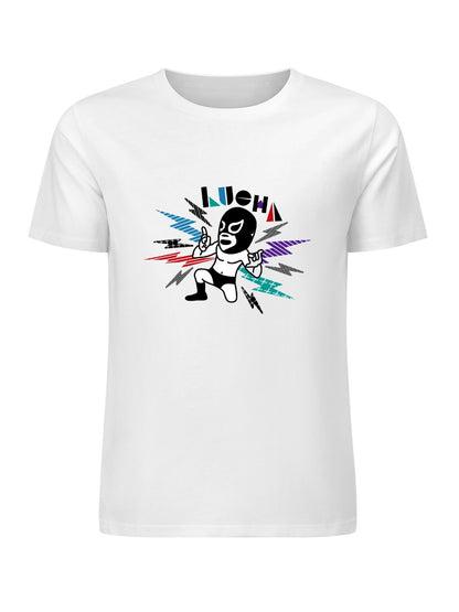 Inkmay Casual Cotton T-shirt Abstract Art With Bold Colors Unisex T-shirtTimelessStyle Smooth T-Shirt
