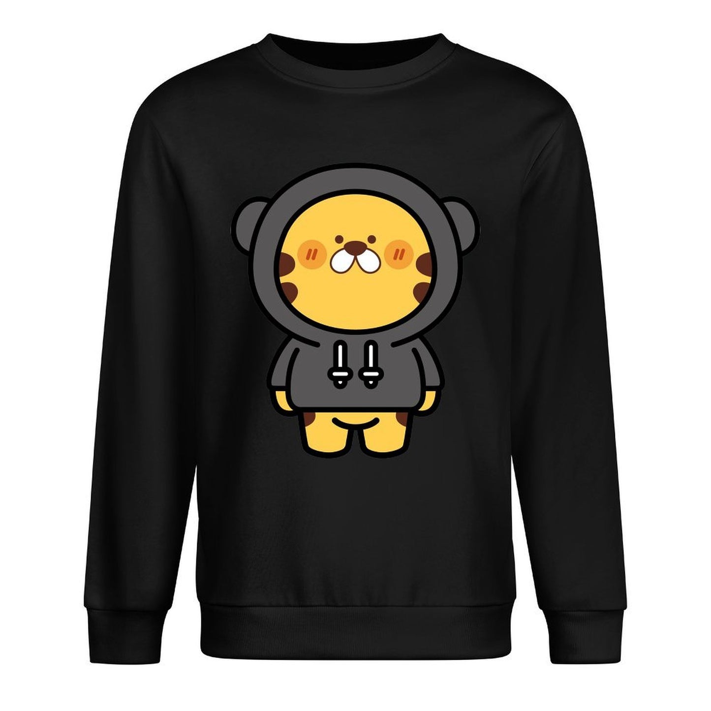 Front Patterned Long Sleeve TopEveryday Logo-Ready