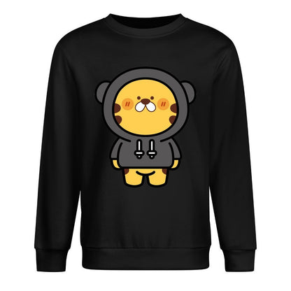 Front Patterned Long Sleeve TopEveryday Logo-Ready