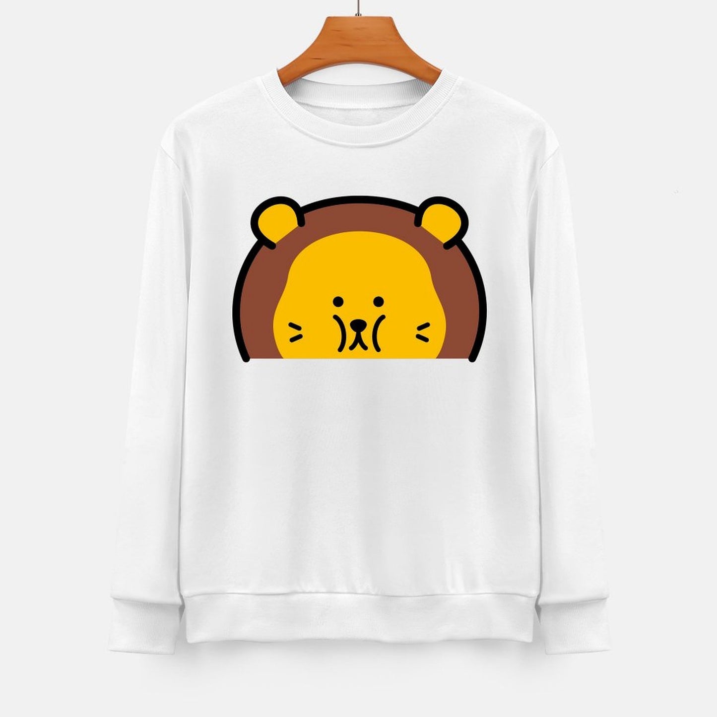 Front Patterned Long Sleeve TopYearRound TrueFit